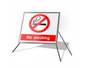 No Smoking Roll Up Sign